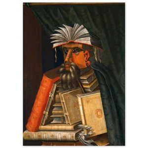 Giuseppe Arcimboldo, Der Buchhändler, Der Bibliothekar, Poster - Bild 1 von 3