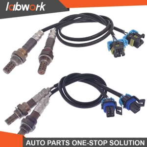 Labwork 4Pcs Upstream Downstream O2 Oxygen Sensor For 2006-2007 Chevy Silverado - Picture 1 of 8