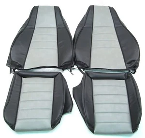 UPHOLSTERY KIT - FITS JEEP 1991-1996 YJ FRONT SEATS * 2-Tone - Foto 1 di 3
