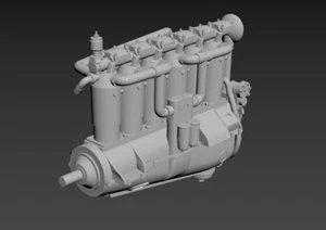   Mercedes DIII  print  1/32 - Zdjęcie 1 z 4