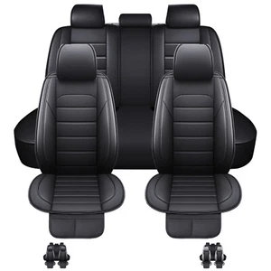 Funda de asiento de coche PU con bolsillos para Subaru Forester Outback - Imagen 1 de 13