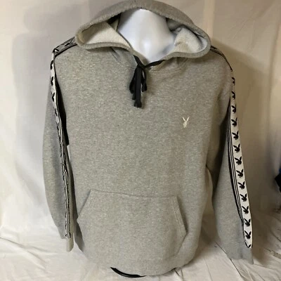 Sudadera con capucha gris grande PacSun x Playboy para hombre ¡Envío gratuito! Foto 1 de 4