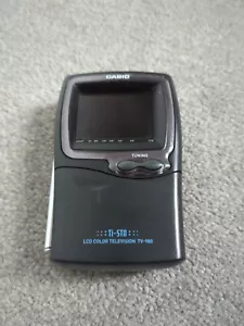 Casio TV-980 LCD TV Colour PAL I UK UHF CH21-68 Portable Retro Collectibles - Picture 1 of 4