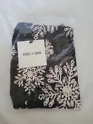 Leggins para mujer Agnes & Dora copo de nieve, XL Foto 1 de 4