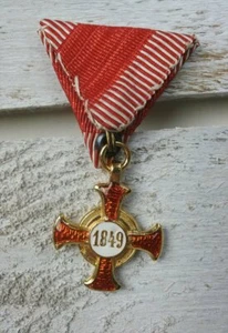 Austrian Empire gold merit cross - Picture 1 of 2