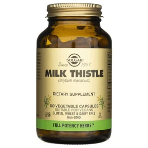 Solgar Milk Thistle, 100 capsules - Picture 1 of 4