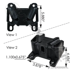 AUTOMANN M75525 MOTOR MOUNT REAR PETERBILT J214218, 05250110102, 05-25011-0102 - Picture 1 of 2
