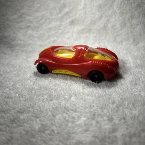 VTG 1994 Hot Wheels Mattel McDonald's Happy Meal Toy Red Yellow Race Car - Picture 1 of 7