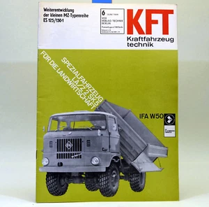 RDA KfT tecnología de vehículos de motor 6 1969 Porsche IFA w 50 Kawasaki MZ ES 125/150 17 - Imagen 1 de 1