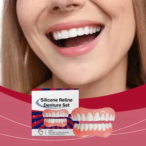 Silicone Denture Set Professional Denture Set Silicone Denture Set supple - Picture 1 of 12