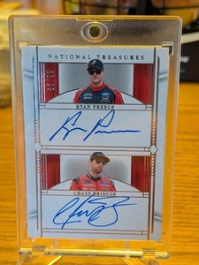 2024 NATIONAL TREASURES RACING RYAN PREECE CHASE BRISCOE DUAL AUTO /99 - Picture 1 of 2
