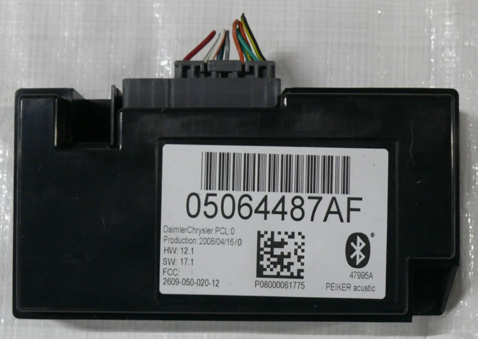 Centralina ECU Modulo Interfaccia Bluetooth Dodge Nitro 05064487AF P05064487AF - Immagine 1 di 1