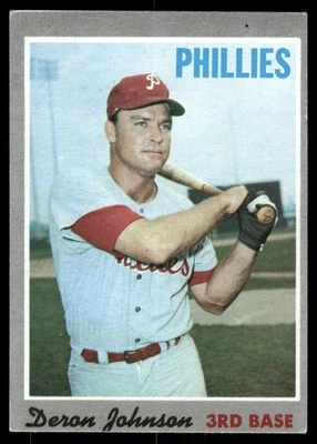 1970 Topps #125 Deron Johnson - EX - Image 1 of 2