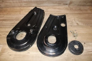 1986 Honda ATC200S Rear Chain Guide Tin Covers Panels - Picture 1 of 6