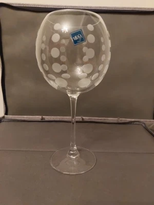 Винный бокал Mikasa Cheers с травлеными пузырьками кубок 24,5 унции сменный - Изображение 1 из 4