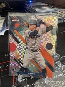 Ben Rice 2025 Topps Finest Rookie Card With Bonus - New York Yankees - Bild 1 von 2