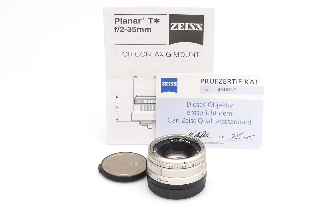 ZEISS Planar T* 35mm Focal f/2 Camera Lenses for sale - eBay ZEISS Planar T* 35mm Focal f/2 Camera Lenses for sale - eBay