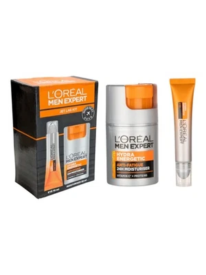 L'Oreal Men Expert Hydra Energetic Duo Jet Lag Kit - Made in Germany - Image 1 of 3