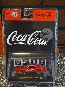 M2 Machines 1970 Ford Mustang Mach 1 - Custom Coca Cola Coke A52 24-56 - Picture 1 of 6