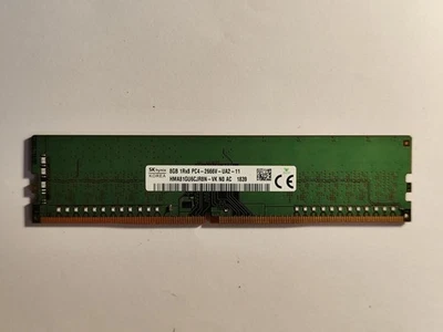 HMA81GU6CJR8N-VK N0 AC Hynix Korea 8GB PC4-21300 DDR4-2600MHz CL17 288-Pin DIMM - Imagen 1 de 2