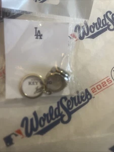 Los Angeles Dodgers 2024 WORLD CHAMPIONSHIP KEY RING  - Picture 1 of 9