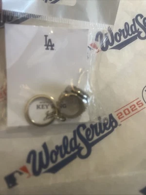 Los Angeles Dodgers 2024 WORLD CHAMPIONSHIP KEY RING  - Image 1 of 4