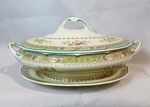 Plato y plato Royal Doulton con tapa patrón Lillian - Imagen 1 de 12