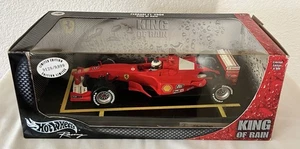 1:18 Hot Wheel Ferrari F1-2000 Michael Schumacher King Of Rain L/E 9128/9999 - Picture 1 of 6