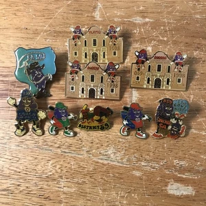 9 - California Dist 59 Little League Pins rara possibile figura uvetta o uva - Foto 1 di 24