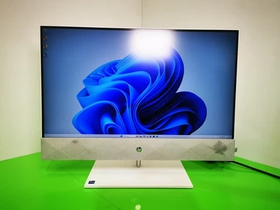 HP	Pavilion 27-d1021na 27" AIO - 11th Gen i7/16GB RAM/512GB SSD/Windows 11 Home - Image 1 of 4