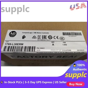 NUOVO sigillato in fabbrica AB 1769-L30ERM CompactLogix 1 MB controller di movimento 1769L30ERM - Foto 1 di 4