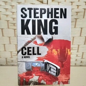 Cell by Stephen King 1st Edition Hardcover With Dust Jacket Horror Novel - Imagen 1 de 7