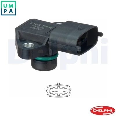 SENSOR INTAKE MANIFOLD PRESSURE PS10225 FOR HYUNDAI ROHENS GENESIS SANTA/FE 2.0L - Image 1 of 4