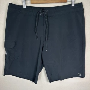 Billabong Board Shorts Para Hombre 36 Negro Reciclador Todo el Día Pro Híbrido - Imagen 1 de 9