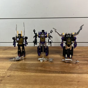 Transformers G1 Insecticons complete set o 3 Hasbro Bombshell Kickback Shrapnel - Picture 1 of 6