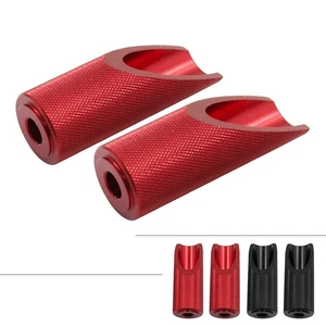 1 Paar Rot Fuß pedale für Honda Ruckus Zoomer Motorrad Fußpegs - Bild 1 von 20