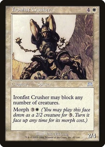 (2x) IRONFIST CRUSHER - Onslaught – MTG Magic the Gathering Card - Uncommon - Picture 1 of 5