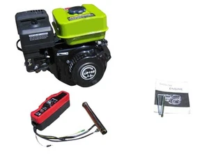 MOTOR DE GASOLINA OHV DE 4,8 KW (6,5 CV) – 196CC CON ARRANQUE ELECTRICO - Picture 1 of 8