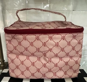 Bolso de cosméticos Lauren Ralph Lauren rosa - Imagen 1 de 7