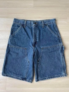 90s USA made Carhartt Double Knee Denim Shorts 32 M Vintage Japan - Bild 1 von 5