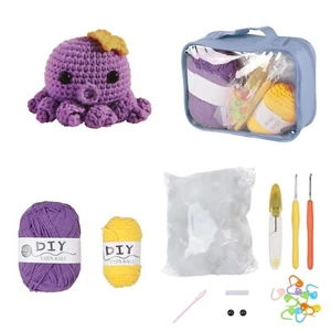 Kit de ganchillo Kawaii Chibis: Ryushi el pulpo - Imagen 1 de 6