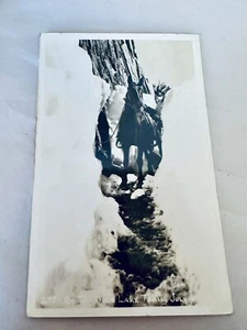 RPPC Postcard On The Duck Lake Trail July Willard #1080 - Picture 1 of 2