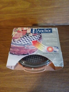 ANKER HOCKING 2QT KASSEROLLE MIT DECKEL & KORB *VINTAGE* 4 STÜCK NEU - Bild 1 von 18