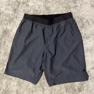 Prana Mojo Shorts Adult Men’s Large Dark Iron Elastic Waist 1963761 Outdoor Yoga - Picture 1 of 7