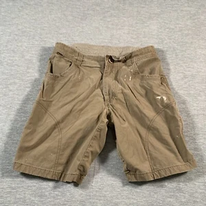 Kuhl Shorts Mens 32 Tan Work Utility Cargo Rugged Vintage Patina Dye Stains - Bild 1 von 12