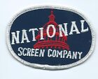 National Screen Company advertising patch 2-3/8 X 3-3/4 #1830