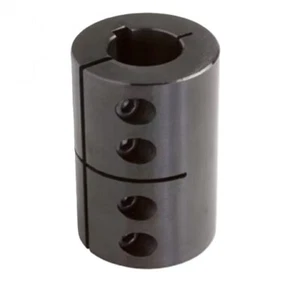 CC-125-125-KW, "1-1/4 x 1-1/4" starre Wellenkupplung einfach geteilt mit Keilnut - Bild 1 von 2