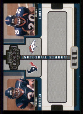 2005 Playoff Honors Rookie Tandem #RT14 Vernand Morency/Maurice Clarett - Image 1 of 2