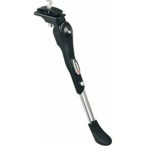 Cavalletto Bici Regolabile In Alluminio Nero Per Ruote 24-28 Pollici, Montaggio - Foto 1 di 1