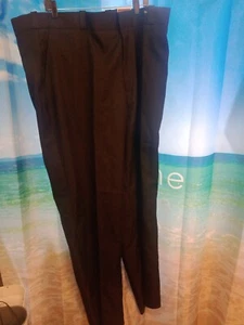 Tact Squad USA Men’s 48X36 - 100% POLYESTER Black Work Dress Pants B36 - Picture 1 of 7